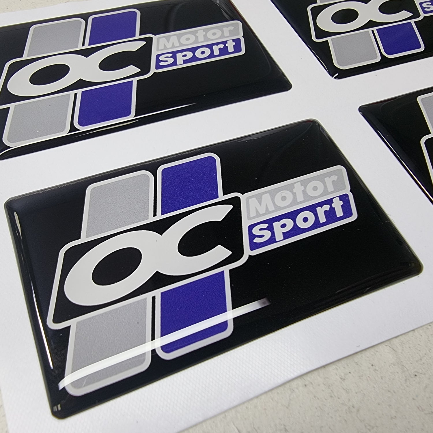 OC Motorsport Boot Lid Gel Badge
