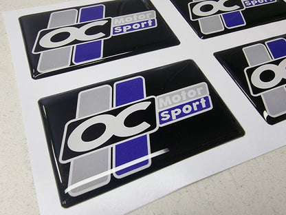 OC Motorsport Boot Lid Gel Badge