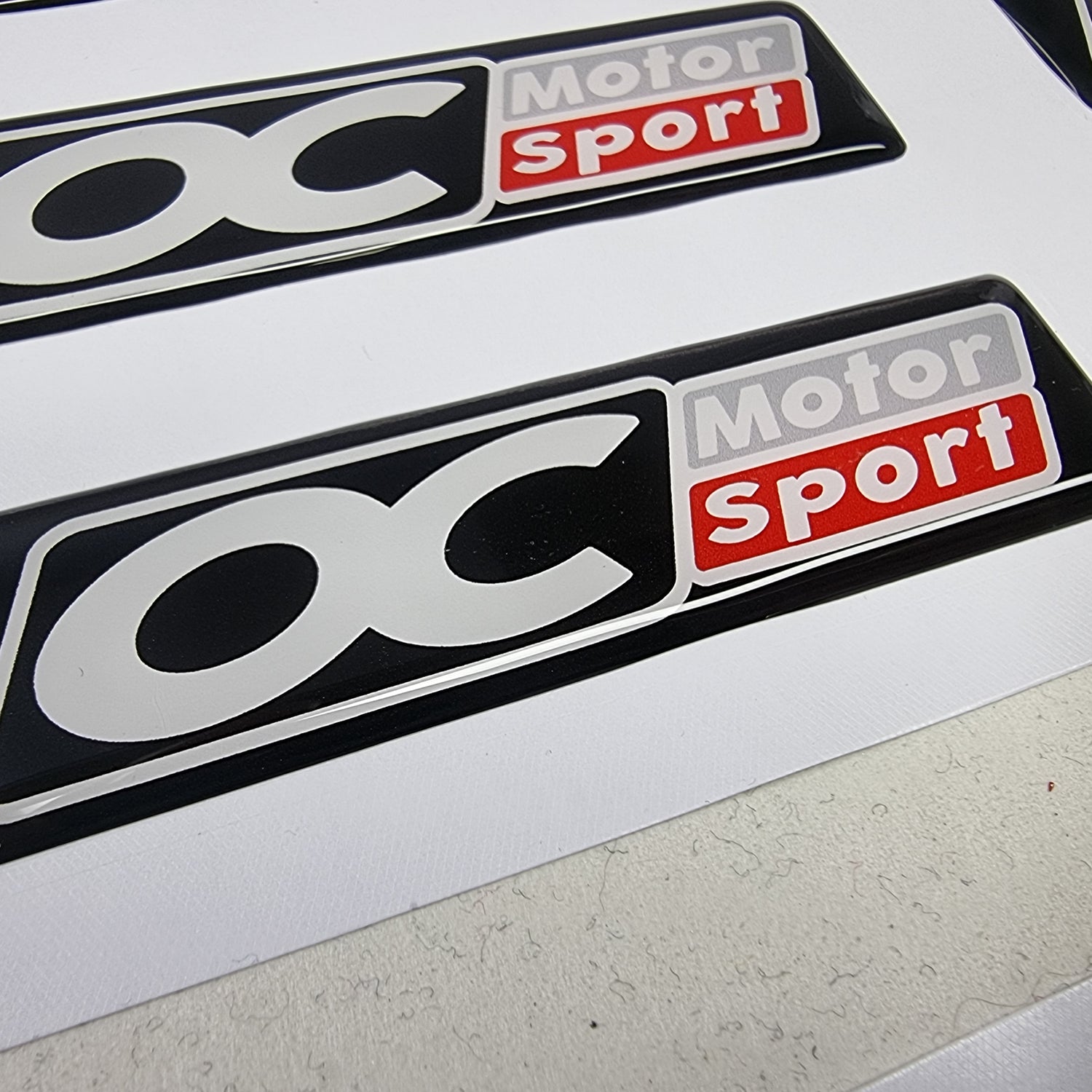 OC Motorsport Boot Lid Gel Badge
