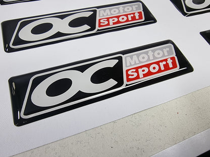 OC Motorsport Boot Lid Gel Badge