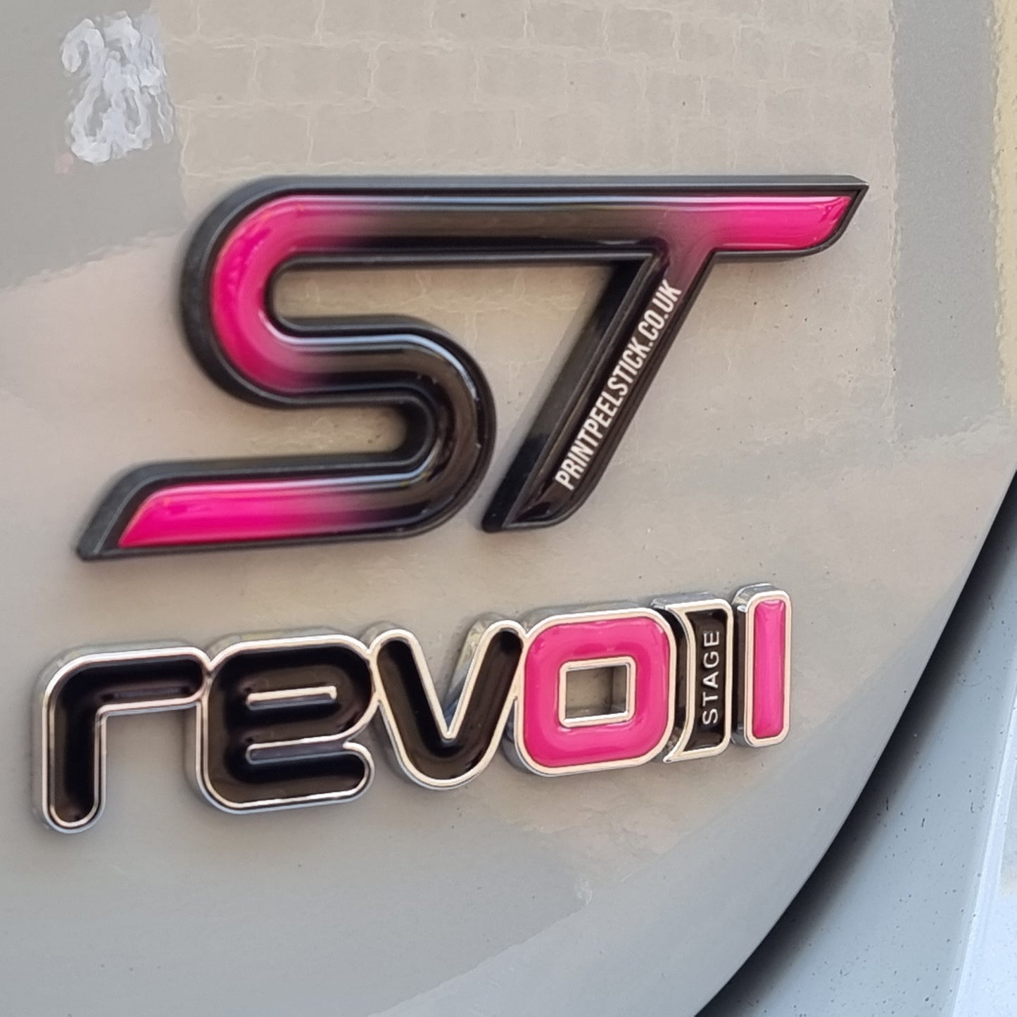 REVO Boot Badge Gel Inserts ("o" & stage numbers only)