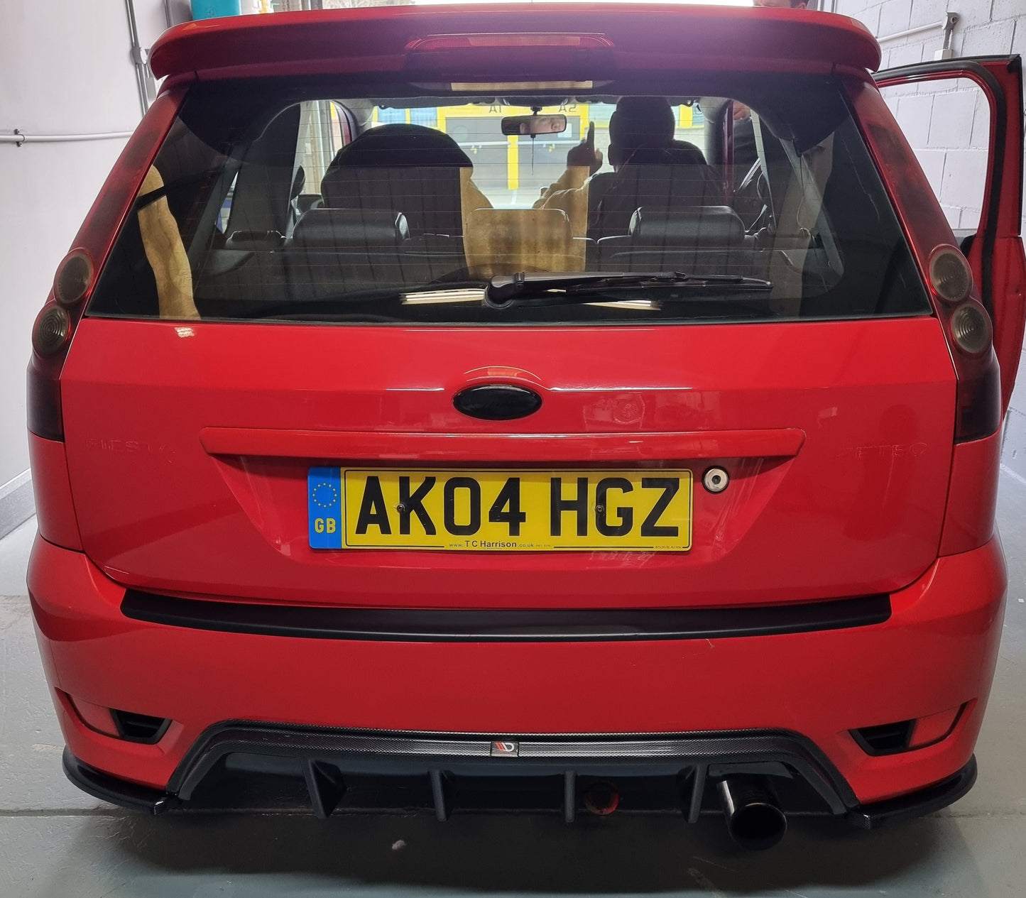 Mk6 Fiesta Rear Bumper / Boot protection strip