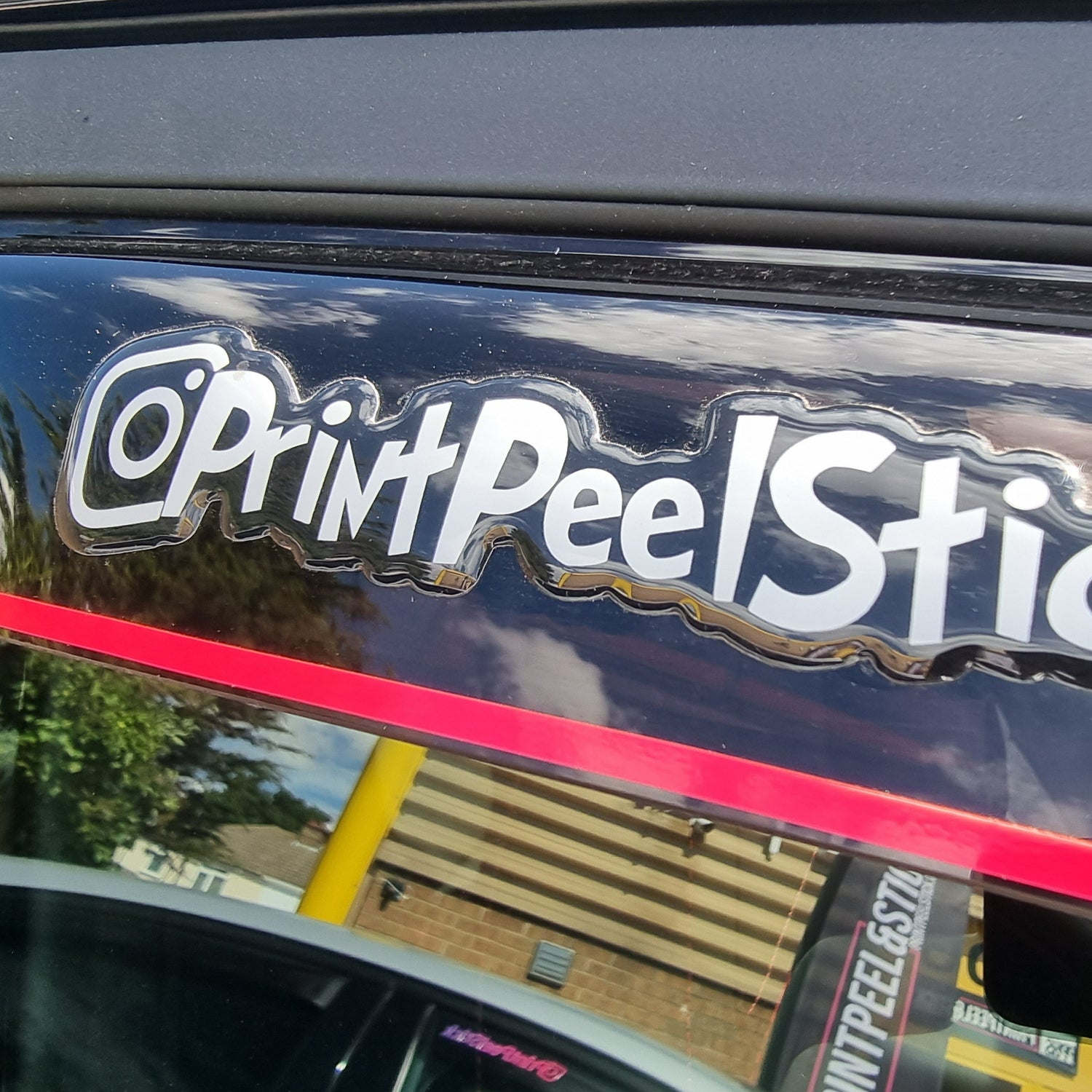 Printed Instagram Gel Sticker Decal