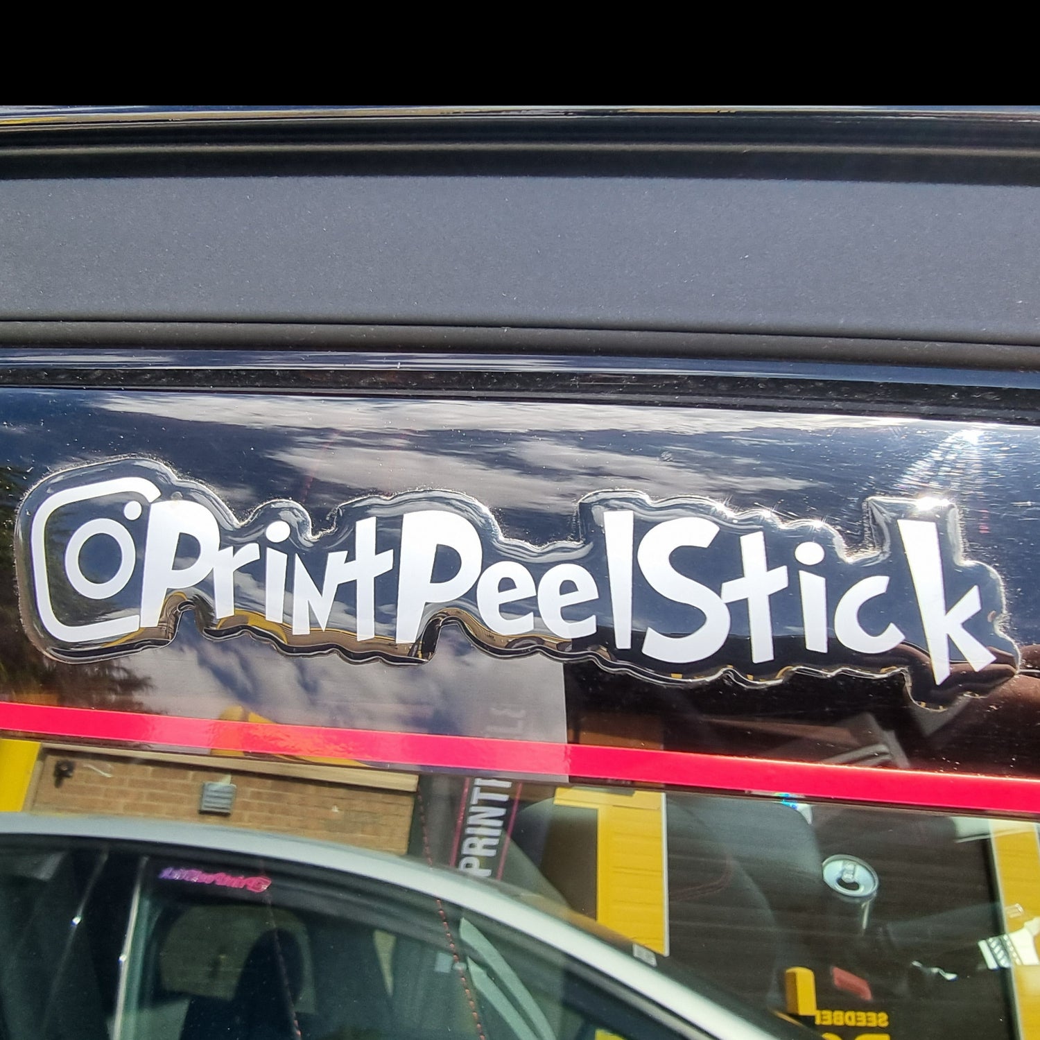 Printed Instagram Gel Sticker Decal