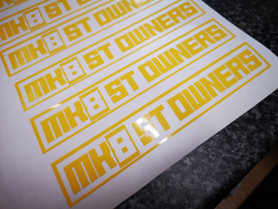 MK8STOC Club Stickers