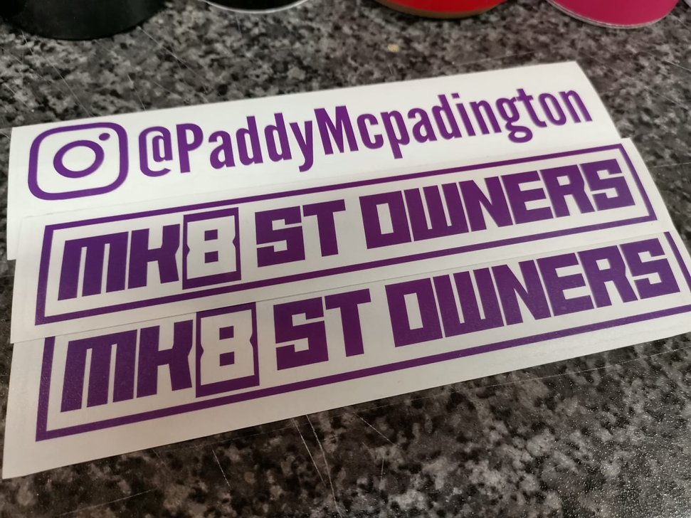 MK8STOC Club Stickers