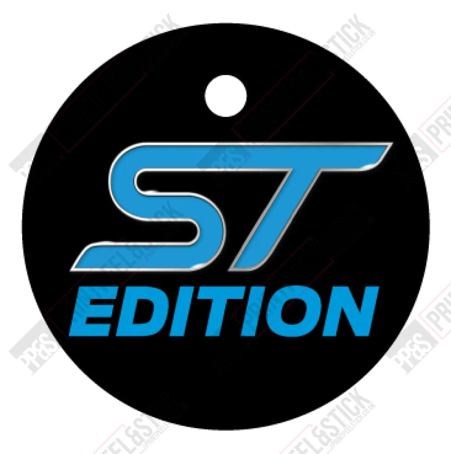 28mm ST EDITION Ignition Button Gel Badge – PrintPeel&Stick Ltd