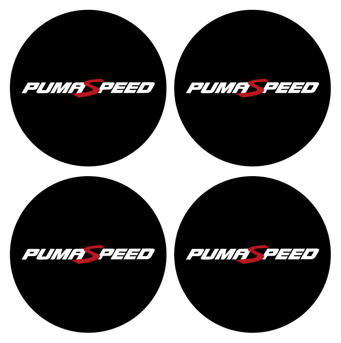 Wheel Centre Cap Gels (Set of 4) - Pumaspeed Branded