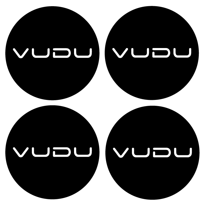 Wheel Centre Cap Gels (Set of 4) - AET Motorsport (VUDU) Branded