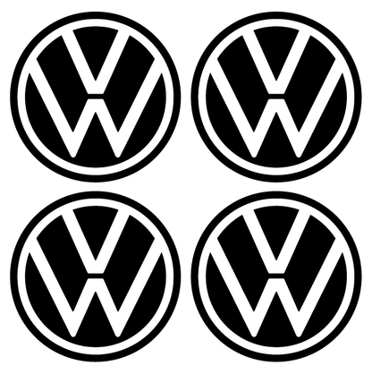 Wheel Centre Cap Gels (Set of 4) - VW Branded
