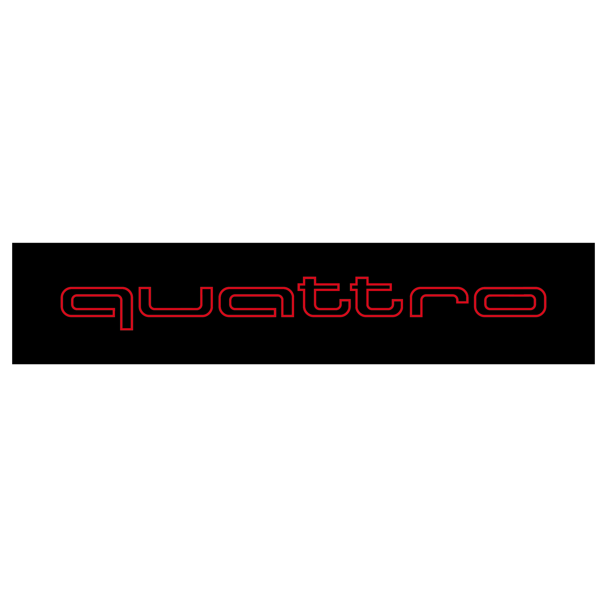 Quattro Sun Strip Text – PrintPeel&Stick Ltd
