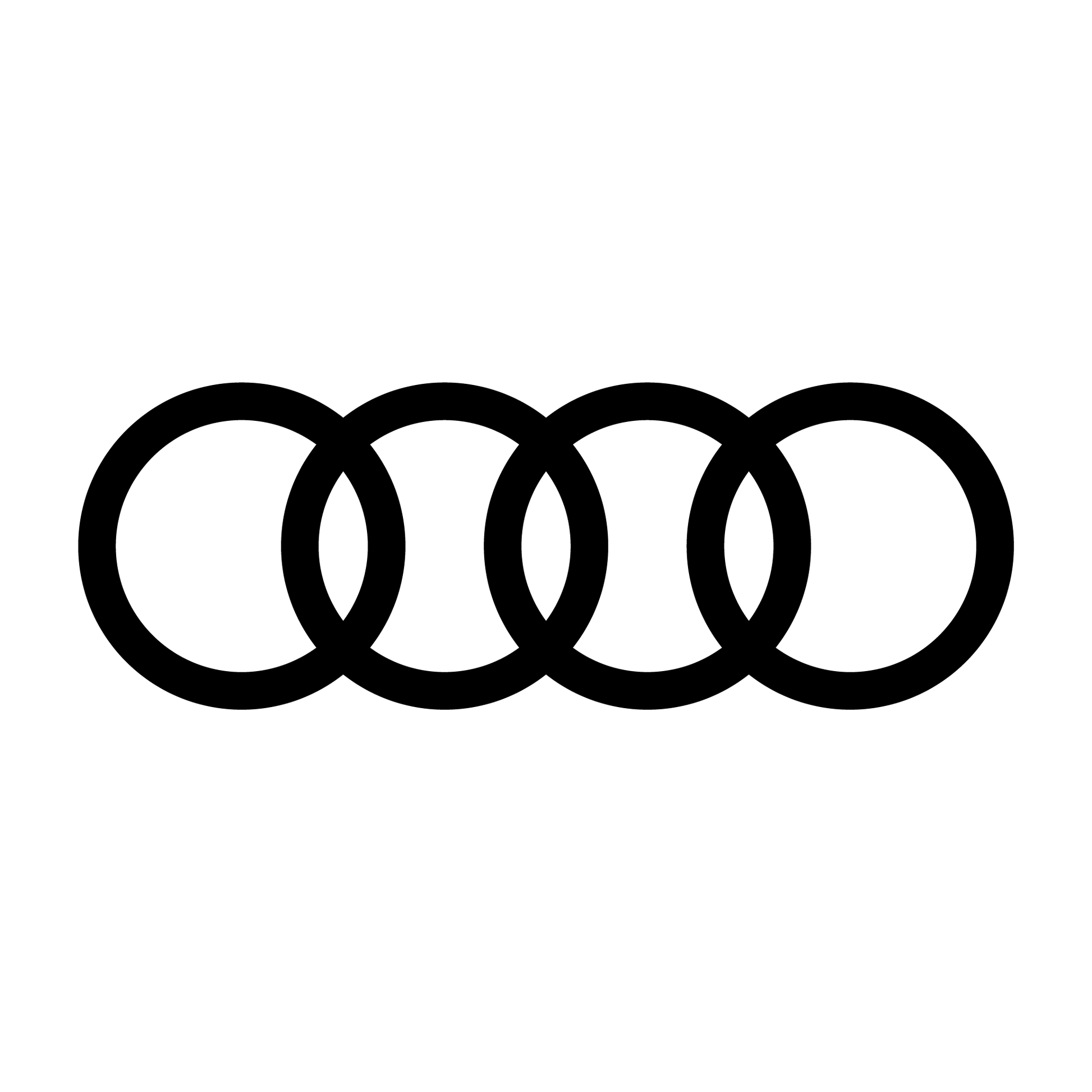 AUDI Rings Decal Stickers (Singles) – PrintPeel&Stick Ltd
