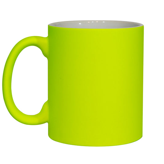 Sublimation Fluorescent Yellow Mug