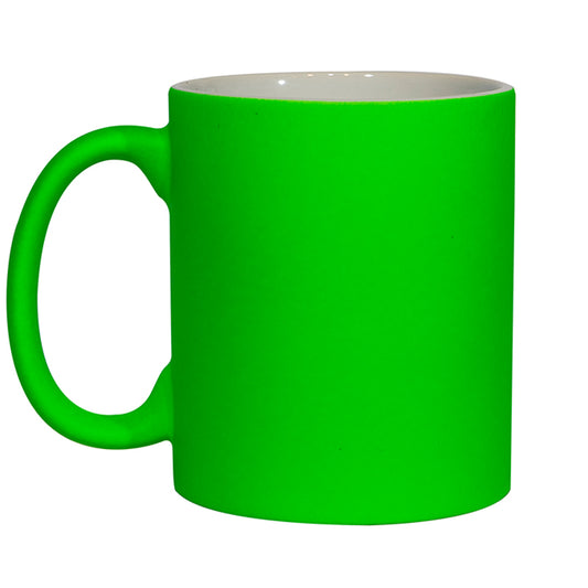 Sublimation Fluorescent Green Mug