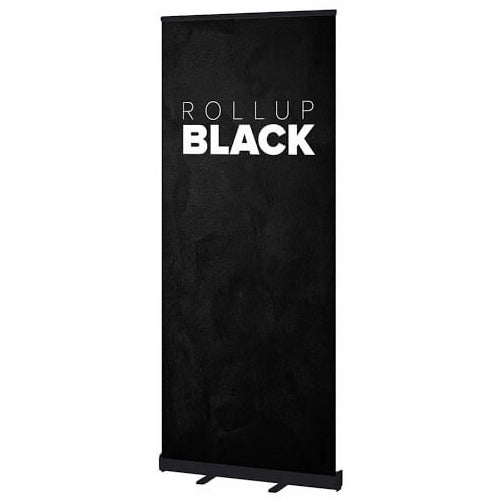 Black Standard Roller Banners