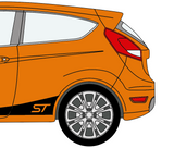Mk7 & 7.5 Fiesta Lower Side Stripe Decal Set