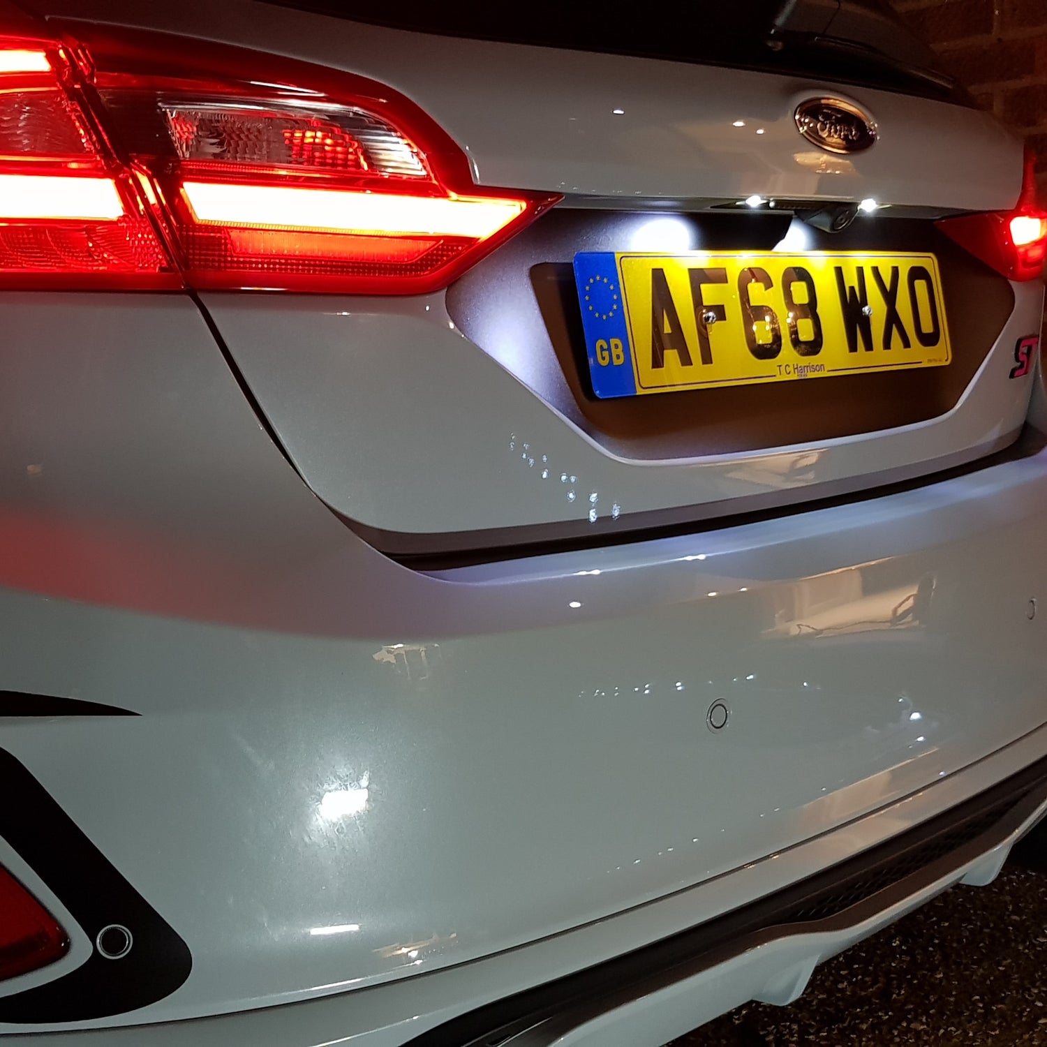 Fiesta Mk8 Rear Quarter Vinyl Decal Set