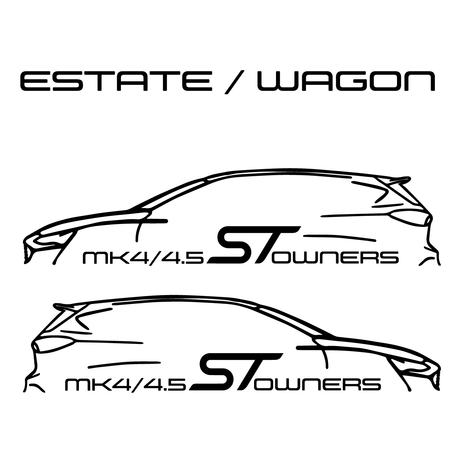 MK4STOC Club Sticker (Pair) - BULK DISCOUNT ONLY
