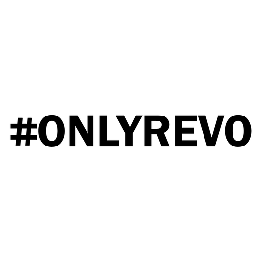 REVO "#ONLYREVO" DECAL