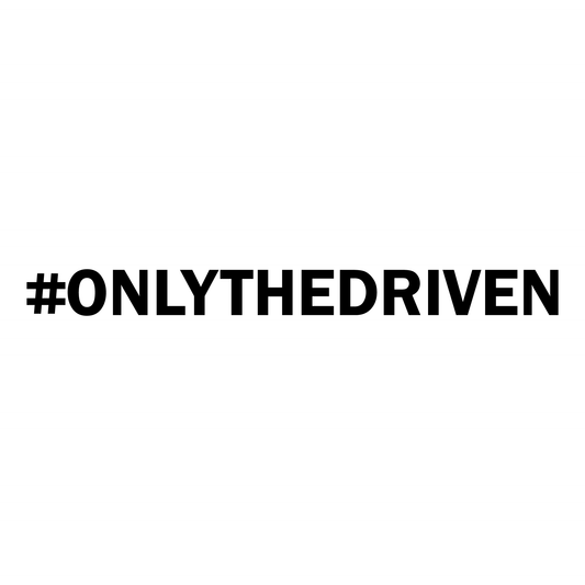 REVO "#ONLYTHEDRIVEN" DECAL