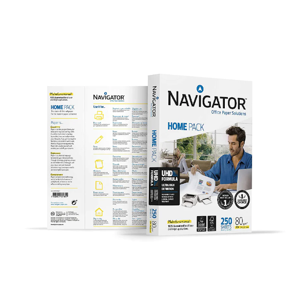 Navigator Home Pack A4 White Paper 80gsm