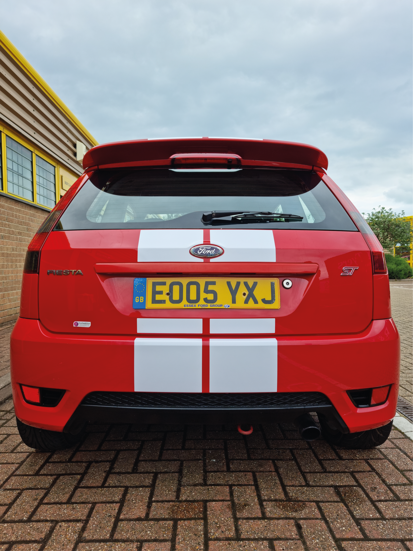 Mk6 & 6.5 Fiesta "Up and Over" Stripes (Ford OEM Specification)