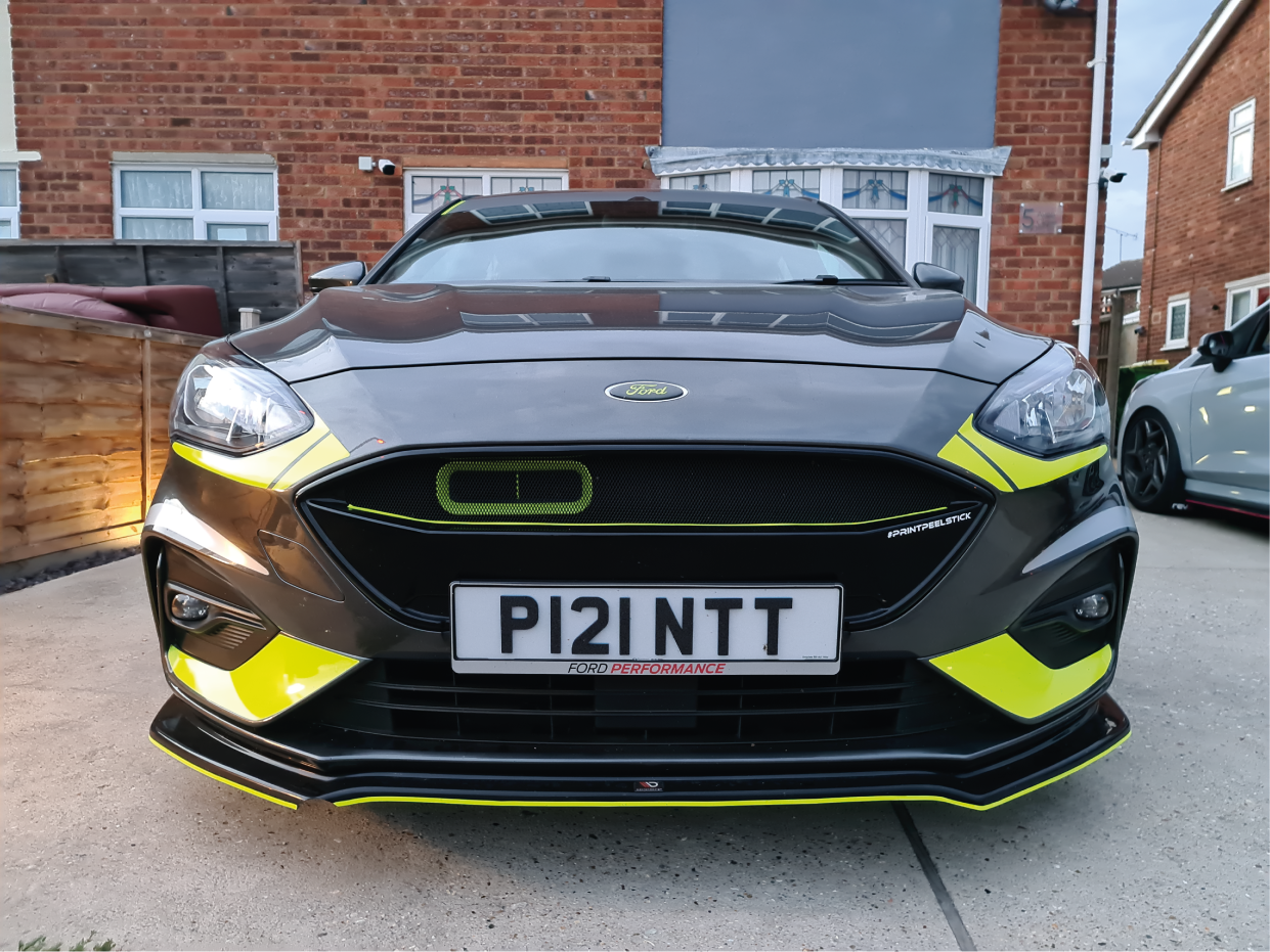 Mk4 Focus ST & ST Line Inner Front Quarter Vinyl Decal Set