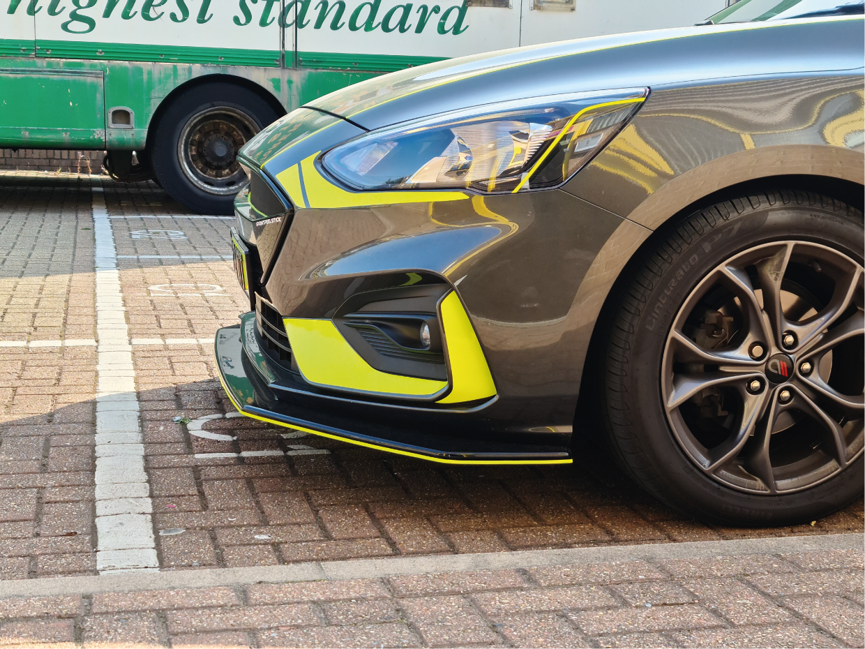 Mk4 Focus ST & ST Line Inner Front Quarter Vinyl Decal Set