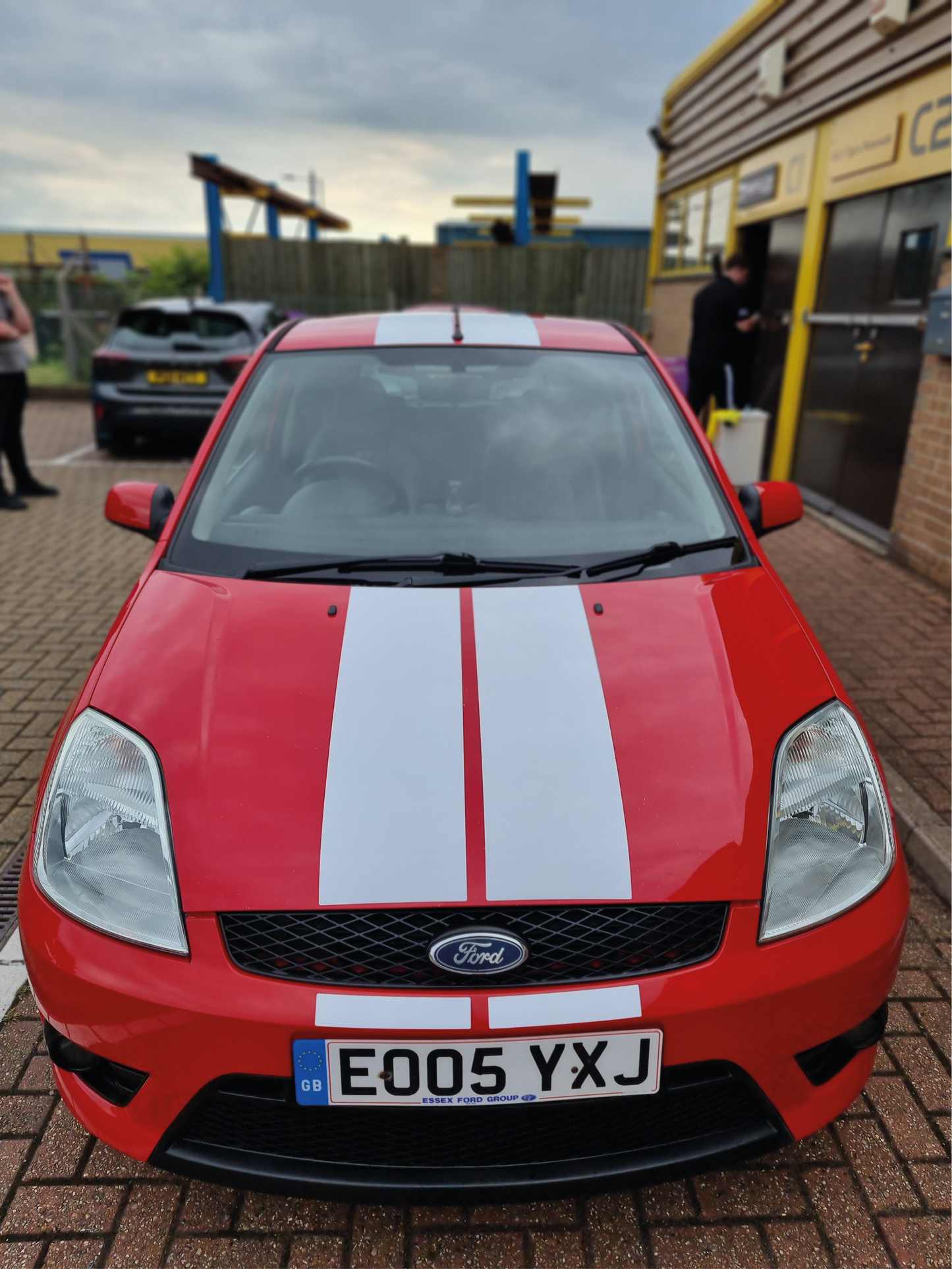 Mk6 & 6.5 Fiesta "Up and Over" Stripes (Ford OEM Specification)