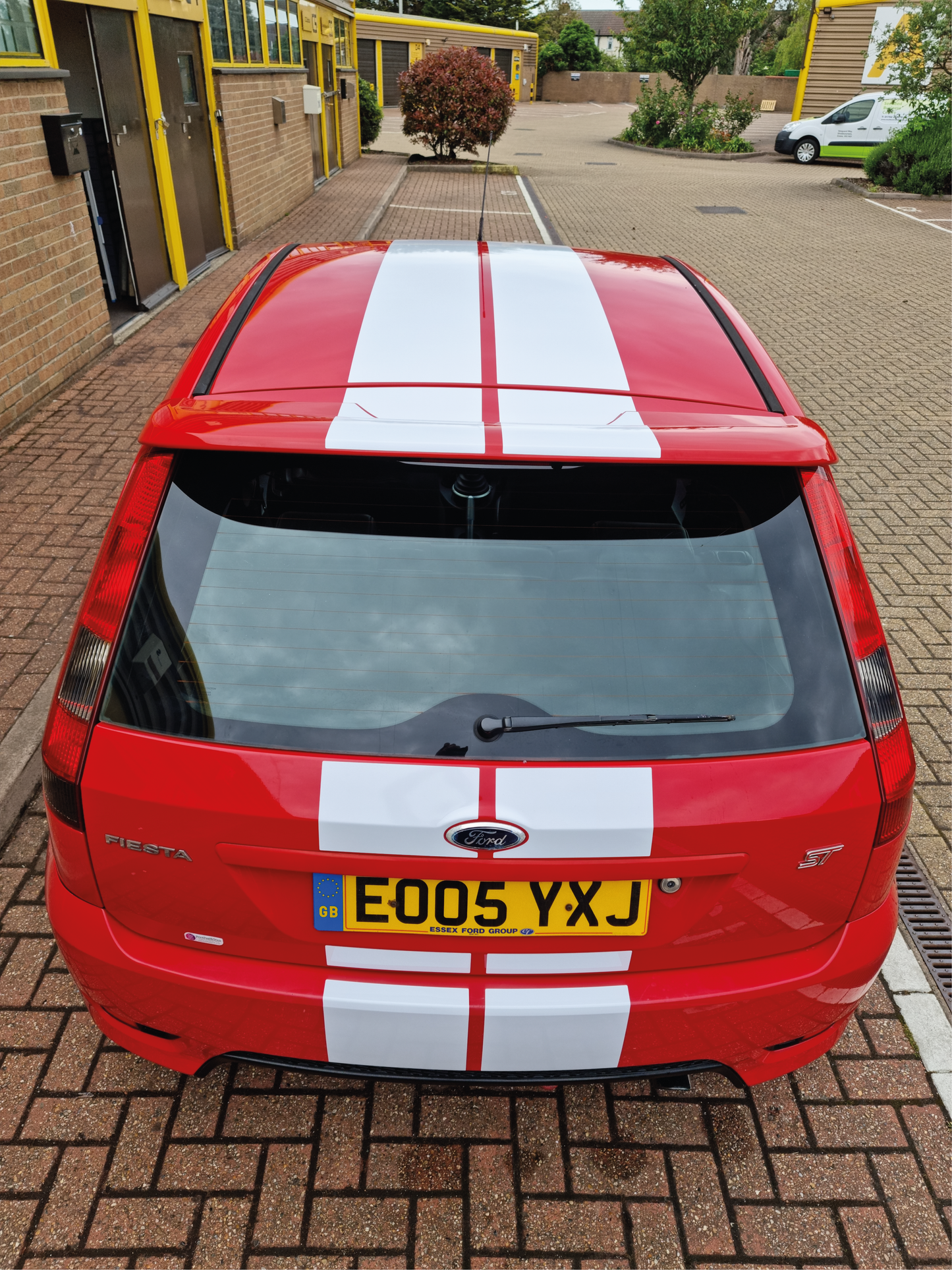 Mk6 & 6.5 Fiesta "Up and Over" Stripes (Ford OEM Specification)