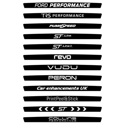 Focus Mk4 Upper Middle Brake Light Gel Overlay
