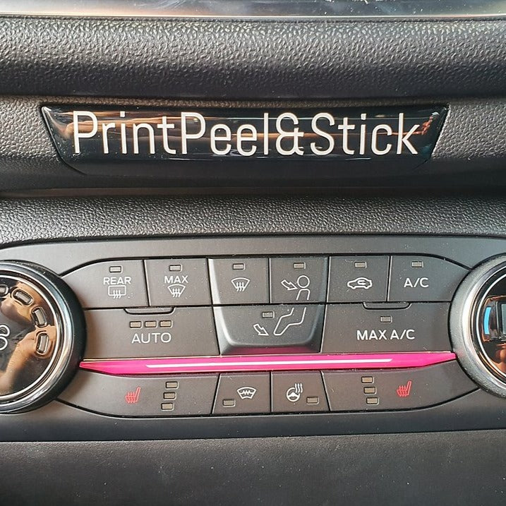 Mk8 Fiesta Airbag Light Cover Gel Badge - Various Logos