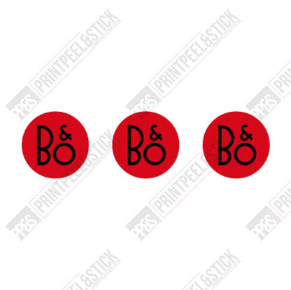 B&O Speaker Gel Set (Set Of 3) 15Mm Grill Badges