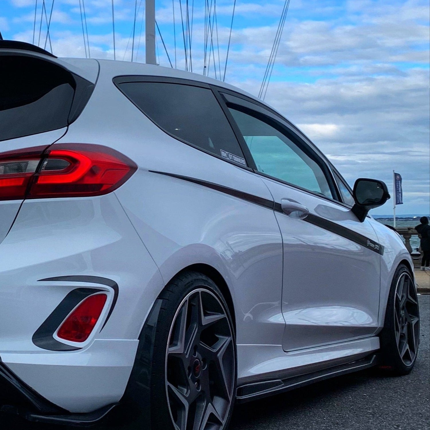 Mk8 Fiesta Upper Side Stripe Decal Set