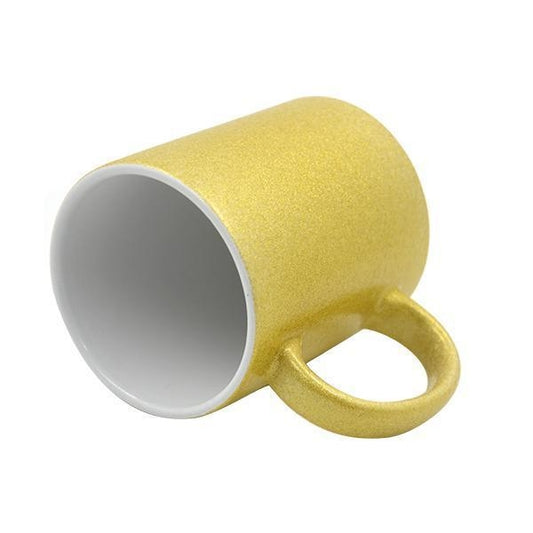 Sublimation Gold Glitter Mug