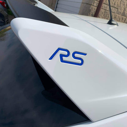 Focus Mk3 Rear Spoiler RS Badge Gel Inlays / Inserts (Set of 2)